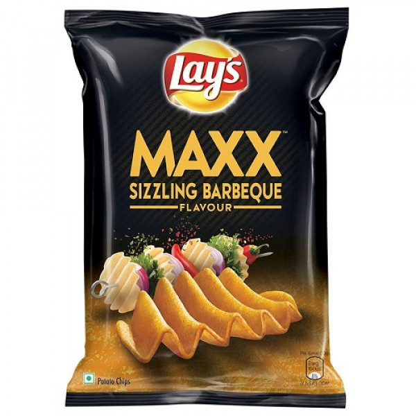 LAYS MAXX BARBEQUE CHIPS RS.35 1pcs